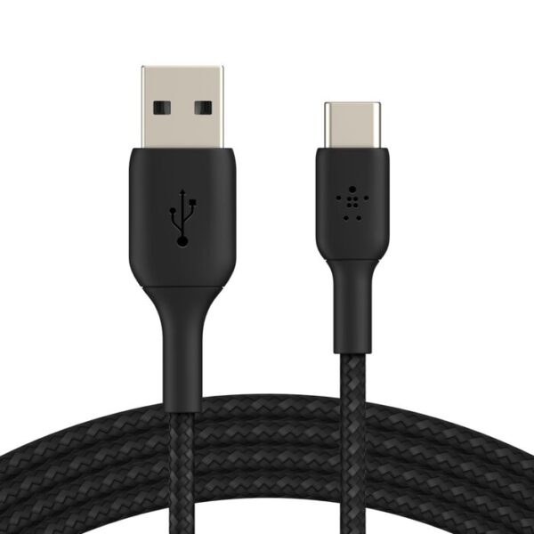 BELKIN - Braided USB-C To USB-A Cable