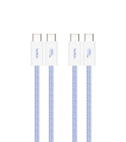 BELKIN - Bel C-C Cab 60W 2.0 Braided 1.5M