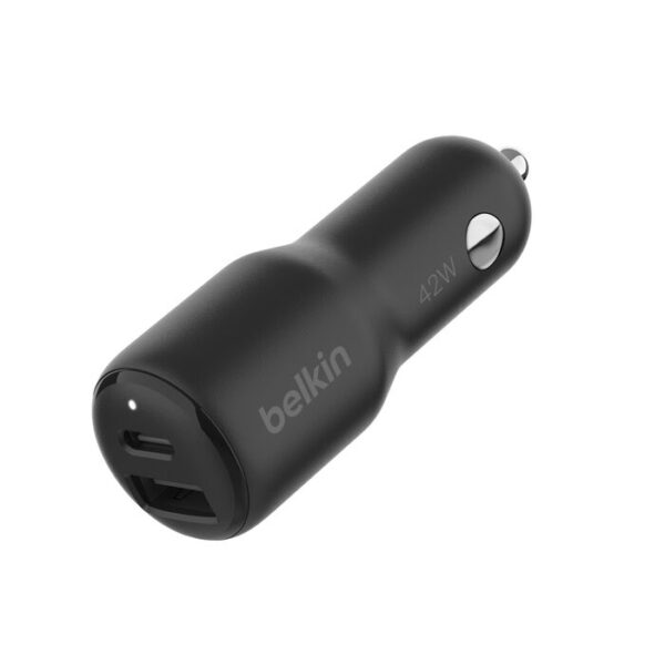 BELKIN - 42W Dual USB Car Chrgr W USB-A-USB-C
