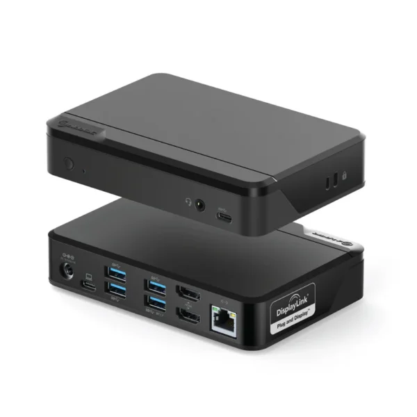 ALOGIC - Universal Twin HD Docking Station (USB-C & USB-A Compatible)