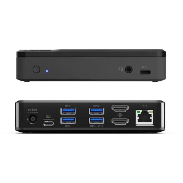 ALOGIC - Universal Twin HD Pro Docking Station (USB-C & USB-A Compatible) W/ PD 85W