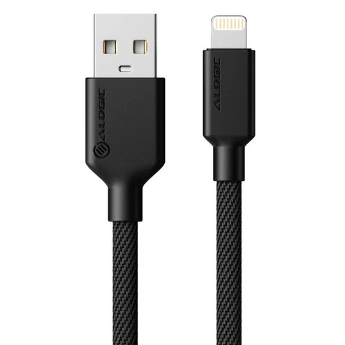 ALOGIC - Elements Pro USB-A To Lightning 1M Cable - Black
