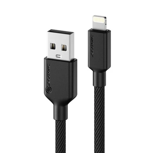 ALOGIC - Elements Pro USB-A To Lightning 2M Cable - Black