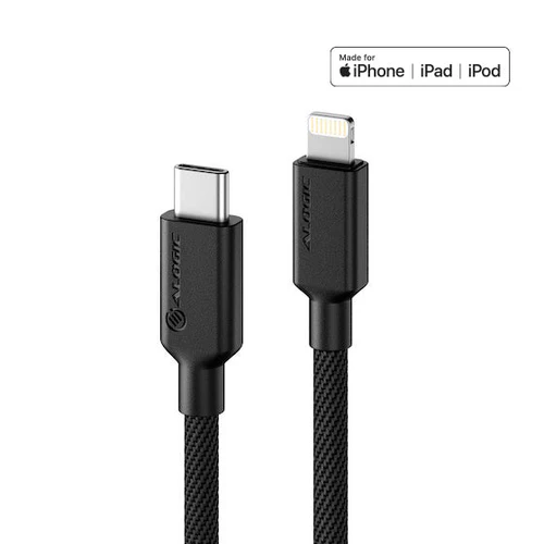 ALOGIC Elements Pro USB-C To Lightning 2M Cable - Black
