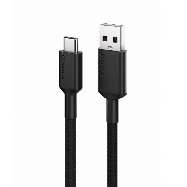 ALOGIC - Elements Pro Usb-C To Usb-A Cable - Male To Male – 1M – Usb 2.0 - 3A - 480Mbps - Black