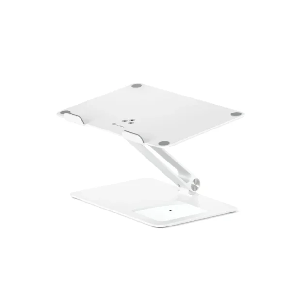 ALOGIC - Elite Power Laptop Stand With Wireless Charger - White