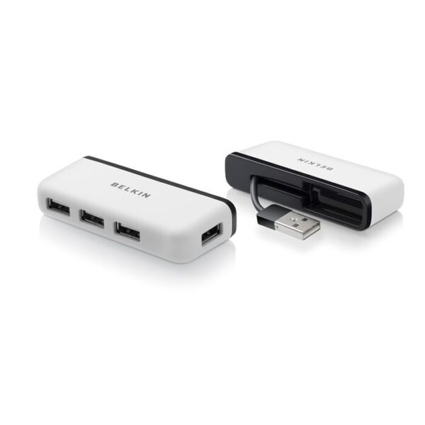 BELKIN - USB 2.0 4-Port Travel Hub