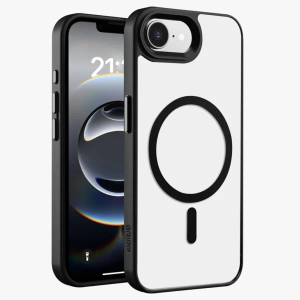GRIPP - Clarion Apple iPhone 16e/17E MagSafe Case with 8ft Drop Tested - Black