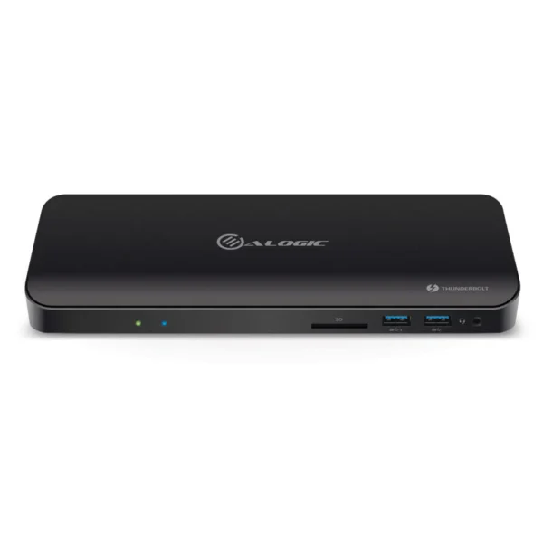 ALOGIC - Thunderbolt 3.0 Docking Station With 4K Support & Power Delivery-Black