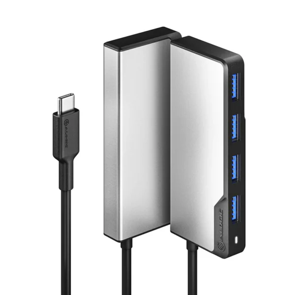 ALOGIC USB-C Fusion Swift 4-In-1 Hub – 4 X USB-A (USB 3.0) - Space Grey