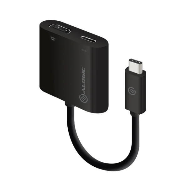 ALOGIC - 10Cm USB-C To HDMI (4K2K Support) Adapter With USB-C Charging