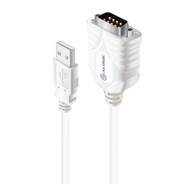 ALOGIC USB 2.0 To DB9 Serial Converter 65Cm Cable