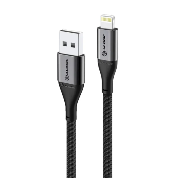 ALOGIC - Super Ultra USB-A To Lightning Cable - 1.5M - Space Grey