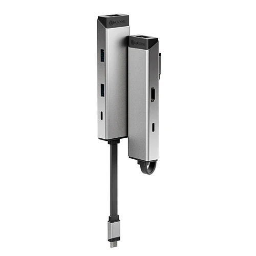 ALOGIC - USB-C To HDMI + 2X USB-C + 2X USB-A + RJ45 Adapter