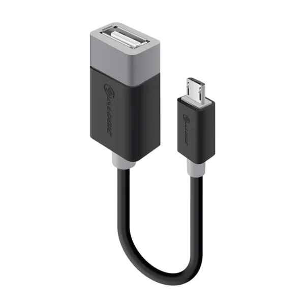 ALOGIC - 15Cm USB 2.0 Type B Micro To Type A OTG Adapter - Male To Female