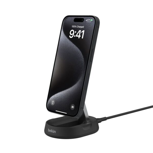 BELKIN - Convertible Magnetic Wireless Charging Stand + Qi2 15W