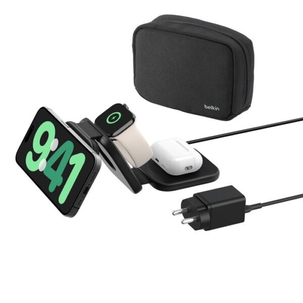 BELKIN  - Qi2 3-In-1 Travel Pad