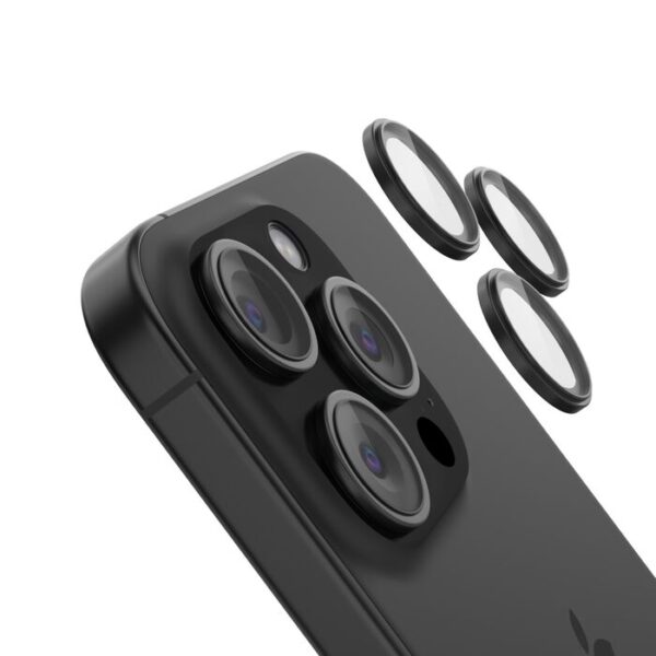 BELKIN - Glass,Apple,Camera Lens,15Pro/15Pro Max,Tg,Blk,2Pk