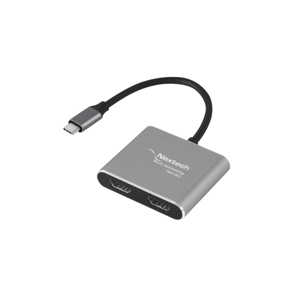 Nextech 4 In1 Usb-C To Dual Hdmi Multiport Adapter - Image 1