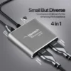 Nextech 4 In1 Usb-C To Dual Hdmi Multiport Adapter - Thumbnail Image 2