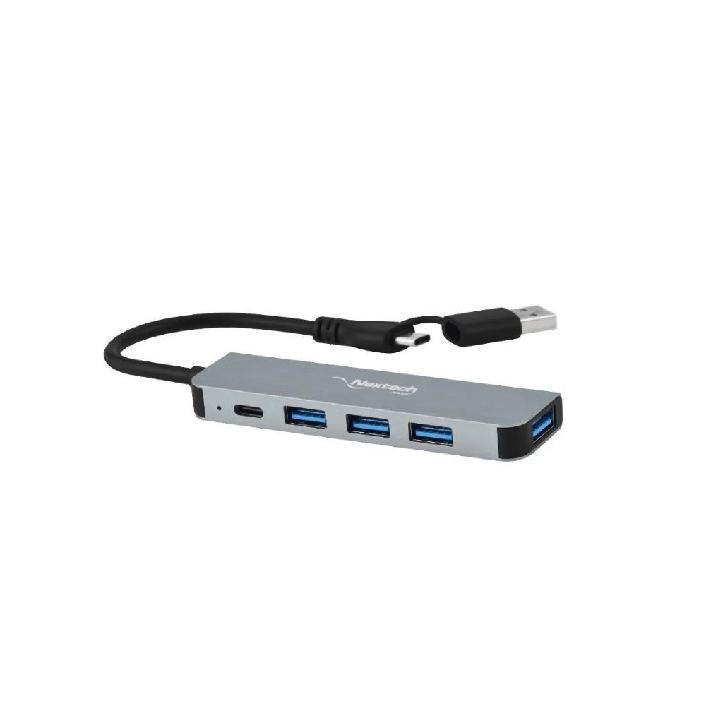 Nextech Usb-A+C To 4Port Usb Hub - Image 1