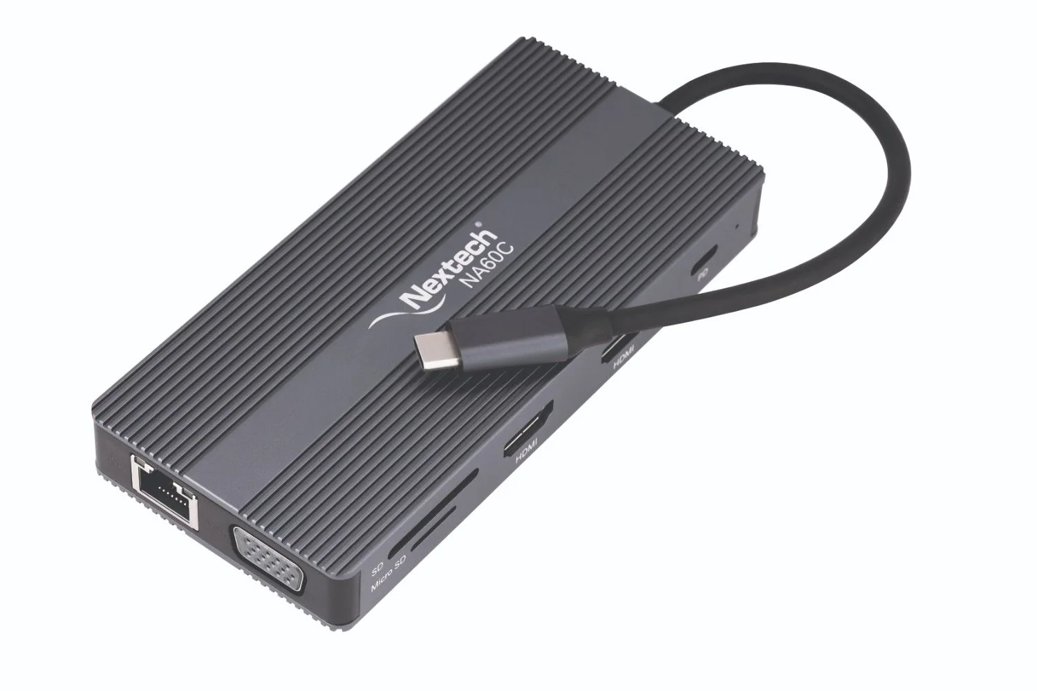 Nextech 12 in 1 Triple Display Docking Station | Dual 4K HDMI | 1080@60Hz VGA Port| 100W PD | 3*USB Ports| 1000mbps Gigabit RJ45 Ethernet | SD/TF Slots | 3.5mm Audio/Mic for Laptop - Image 3