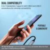 Nextech 5 In 1 Usb Hub (2*Usb 2.0 + 1*Usb 3.0+Tf + Sd) - Thumbnail Image 4