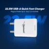 Nextech 22.5W All Protocol Quick Charger - Thumbnail Image 2